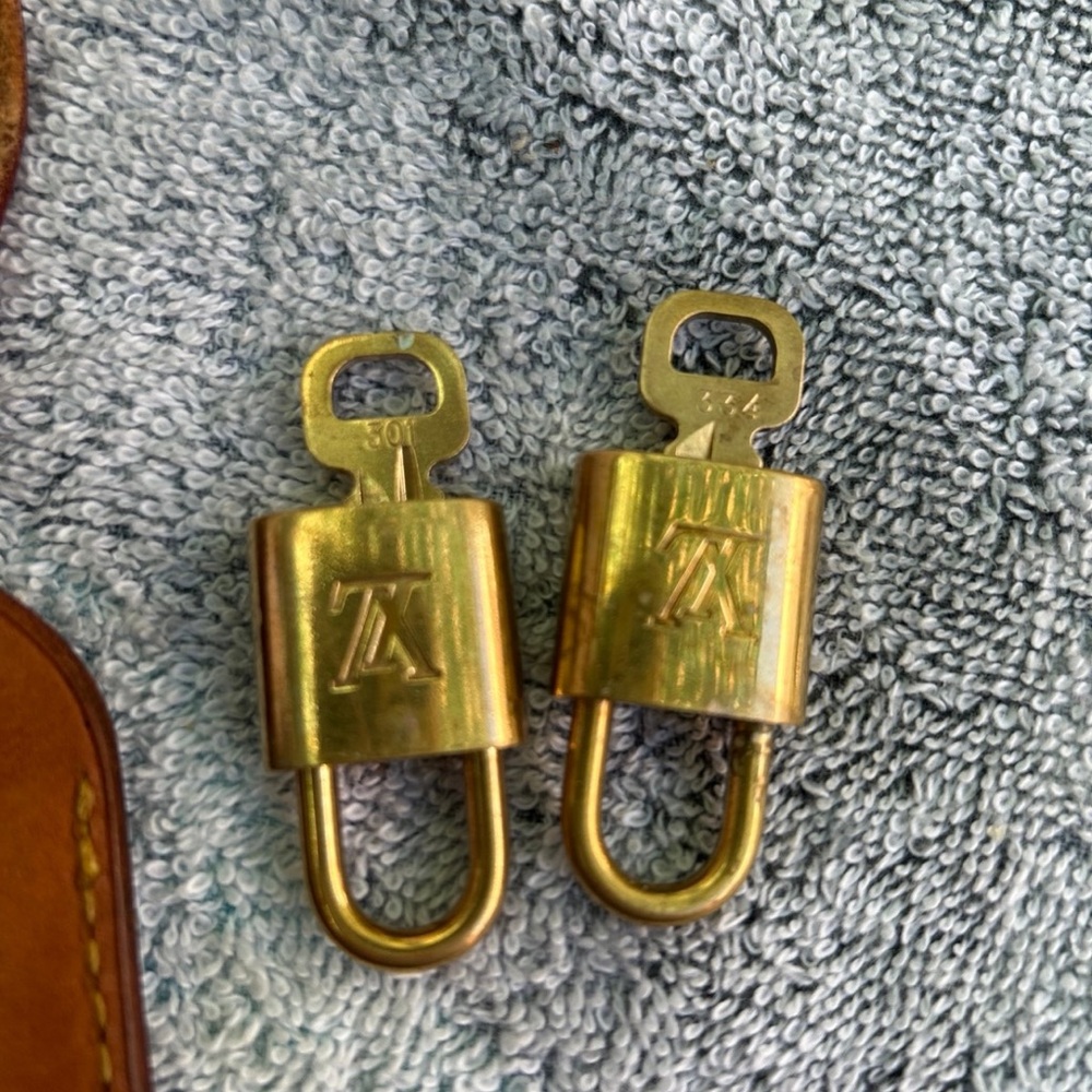 Louis Vuitton Brass Padlocks